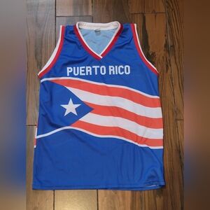 Puerto Rico basketball jersey.
